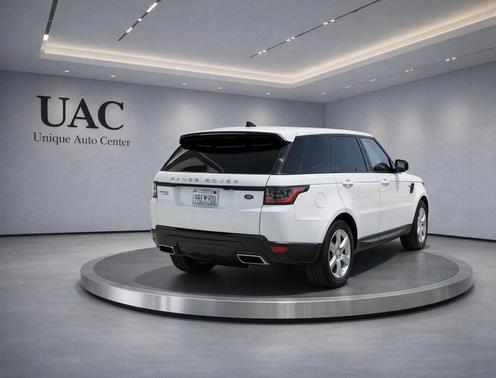 WHITE 2019 Land Rover Range Rover Sport SE
