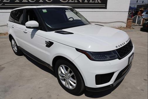 WHITE 2019 Land Rover Range Rover Sport SE