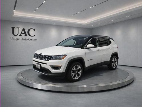 White Clearcoat 2020 Jeep Compass Limited