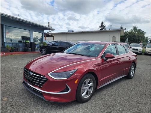 Ultimate Red 2023 Hyundai SONATA SE