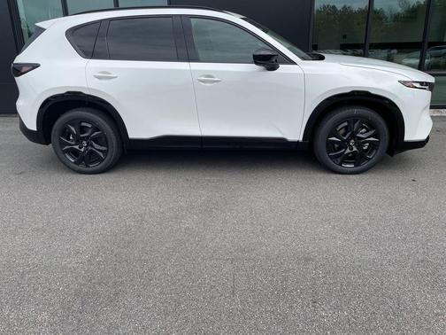 White Metallic 2026 Mazda CX-5 2.5 S Premium Plus Package