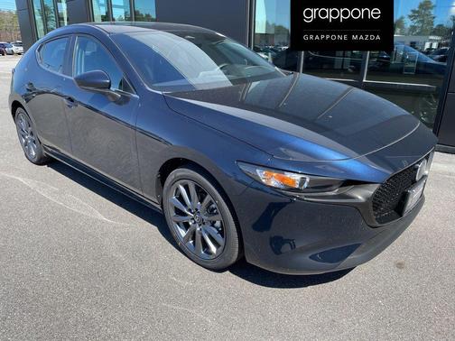 Deep Crystal Blue Mica 2026 Mazda Mazda3 FWD w/Preferred Package