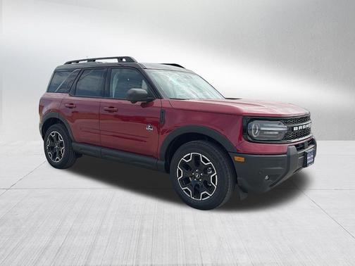 Ruby Red Metallic Tinted Clearcoat 2026 Ford Bronco Sport Outer Banks