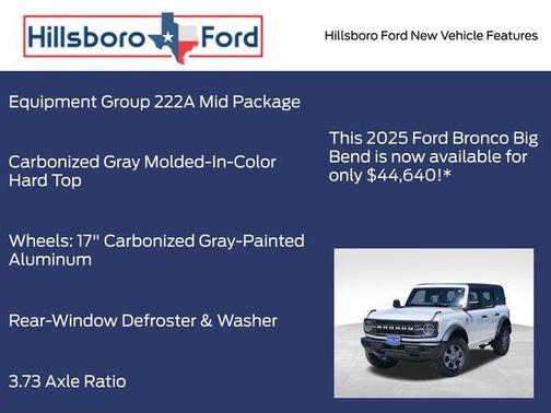 2025 Ford Bronco Big Bend