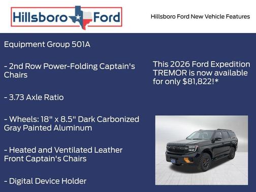 2026 Ford Expedition Tremor