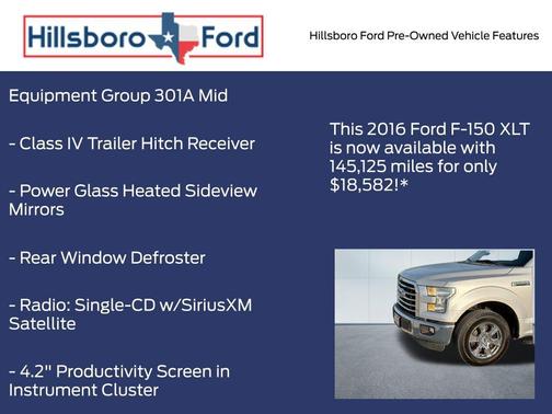 2016 Ford F-150 XLT