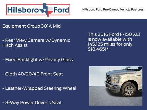 2016 Ford F-150 XLT