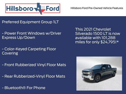 Shadow Gray Metallic 2021 Chevrolet Silverado 1500 LT