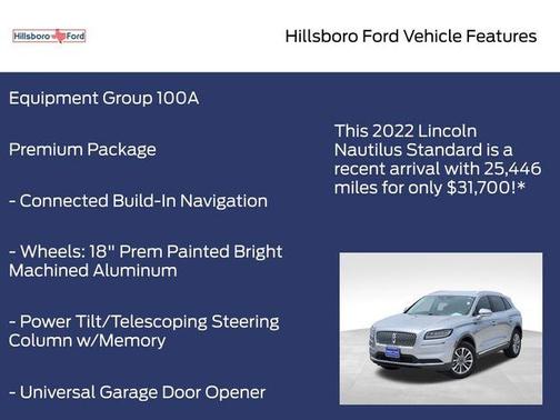 2022 Lincoln Nautilus Standard