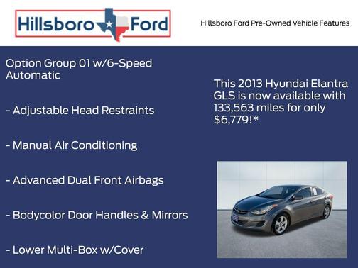 2013 Hyundai ELANTRA GLS