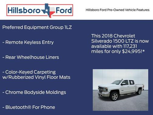 Iridescent Pearl Tricoat 2018 Chevrolet Silverado 1500 LTZ