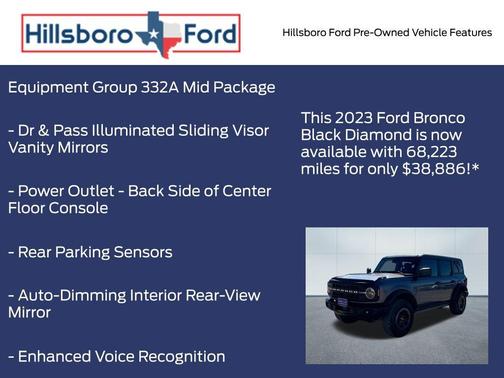 2023 Ford Bronco Black Diamond