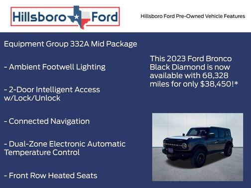 2023 Ford Bronco Black Diamond