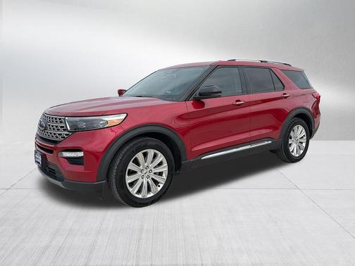 Rapid Red Metallic Tinted Clearcoat 2022 Ford Explorer Limited