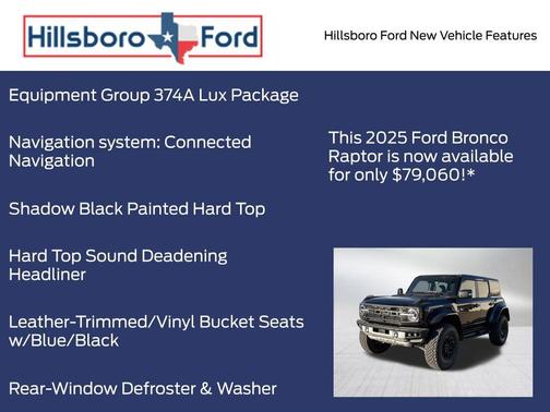 2025 Ford Bronco Raptor