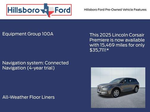 2025 Lincoln Corsair Premiere
