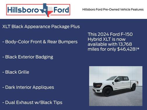 Oxford White 2024 Ford F-150 XLT