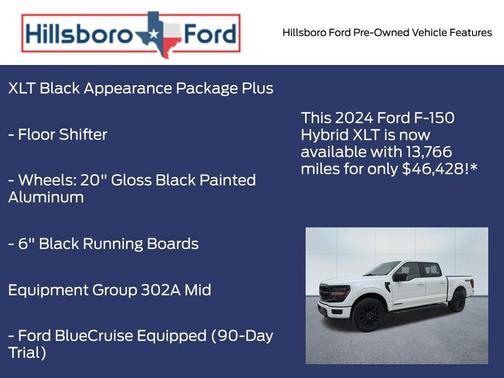 Oxford White 2024 Ford F-150 XLT