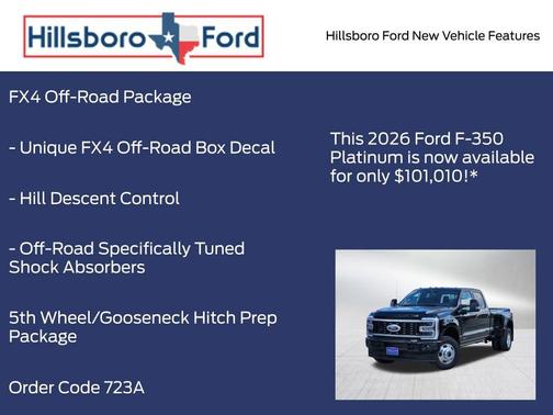 2026 Ford F-350 Platinum