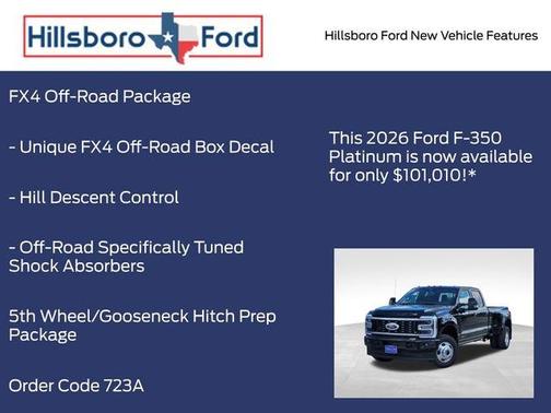2026 Ford F-350 Platinum