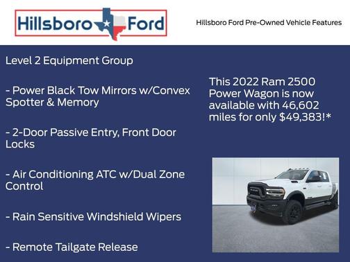 Bright White Clearcoat 2022 RAM 2500 Power Wagon