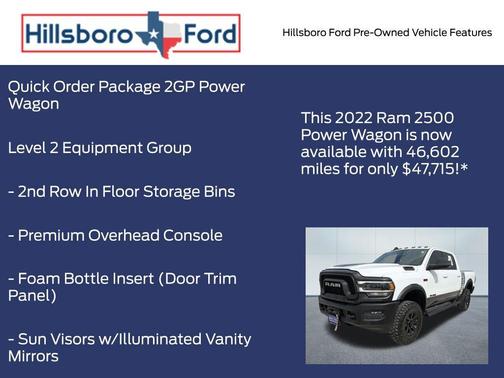 Bright White Clearcoat 2022 RAM 2500 Power Wagon