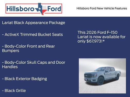 Avalanche 2026 Ford F-150 Lariat