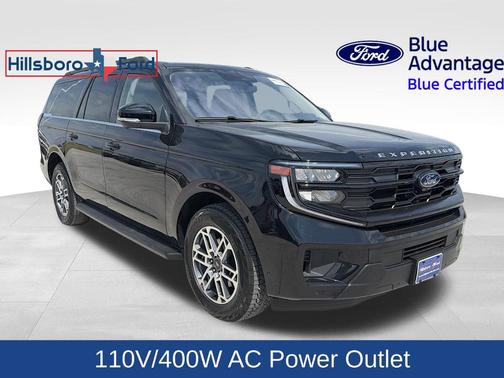 Agate Black Metallic 2025 Ford Expedition Max Active