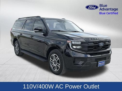Agate Black Metallic 2025 Ford Expedition Max Active