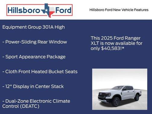 2025 Ford Ranger XLT
