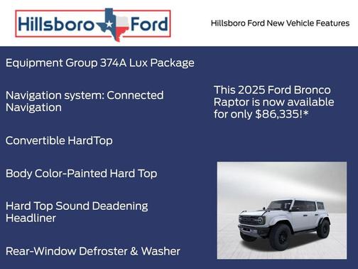 2025 Ford Bronco Raptor