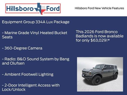Carbonized Gray Metallic 2026 Ford Bronco Badlands