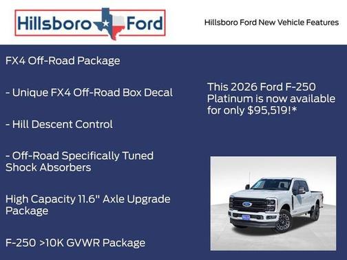 2026 Ford F-250 Platinum