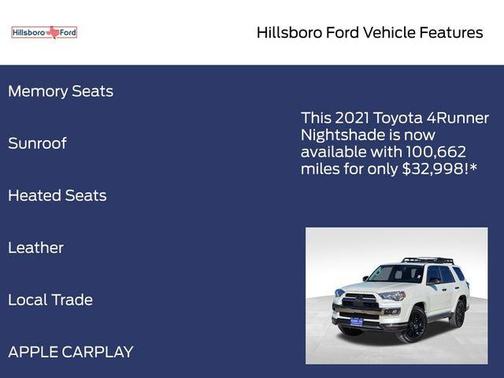2021 Toyota 4Runner Nightshade