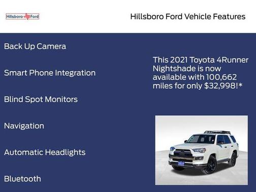 2021 Toyota 4Runner Nightshade