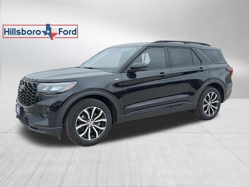 Agate Black Metallic 2026 Ford Explorer ST-Line