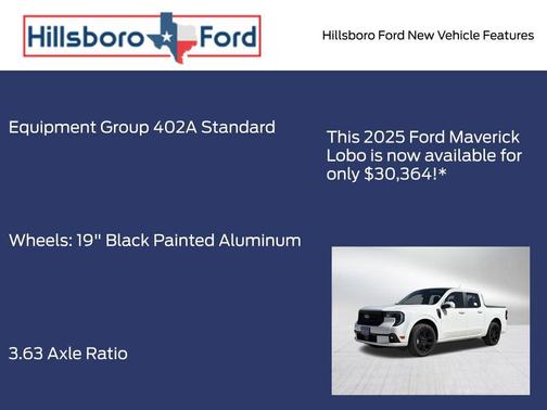 2025 Ford Maverick Lobo Standard
