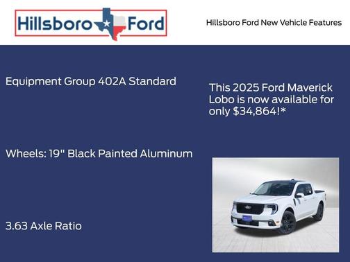 2025 Ford Maverick Lobo Standard