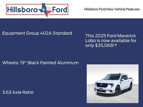2025 Ford Maverick Lobo Standard
