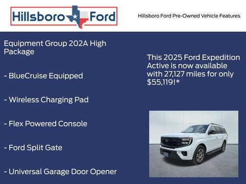 Space Silver 2025 Ford Expedition Active