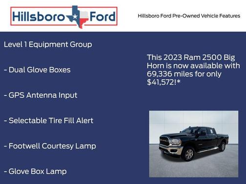 Diamond Black 2023 RAM 2500 Big Horn