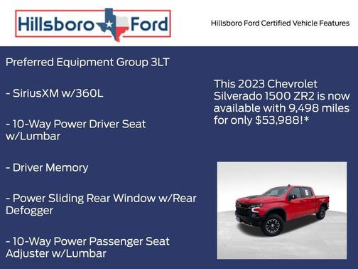 2023 Chevrolet Silverado 1500 ZR2