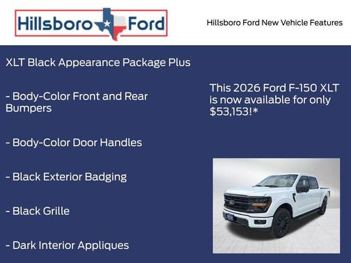 Oxford White 2026 Ford F-150 XLT
