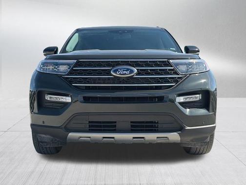Forged Green Metallic 2024 Ford Explorer XLT