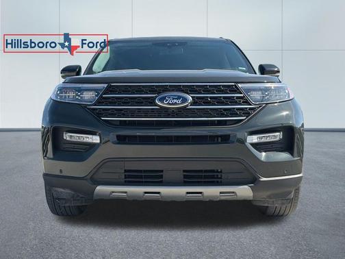 Forged Green Metallic 2024 Ford Explorer XLT