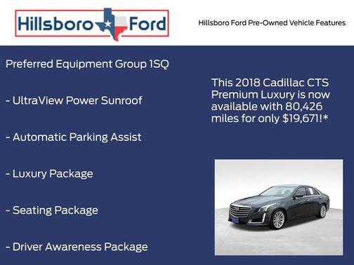 2018 Cadillac CTS 3.6L Premium Luxury