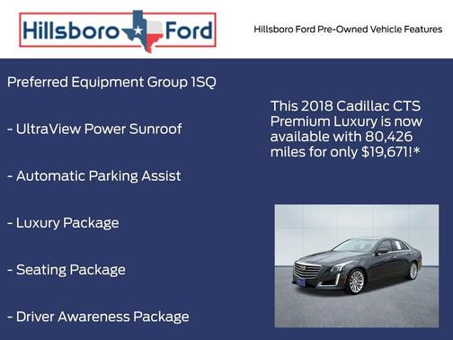 2018 Cadillac CTS 3.6L Premium Luxury