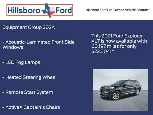 Agate Black Metallic 2021 Ford Explorer XLT