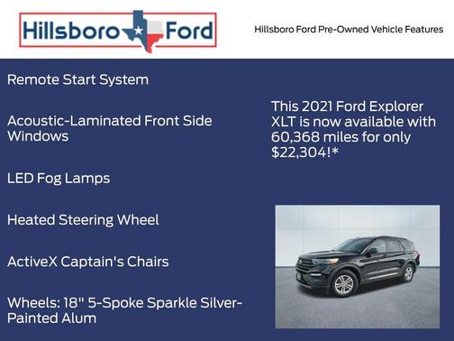 Agate Black Metallic 2021 Ford Explorer XLT
