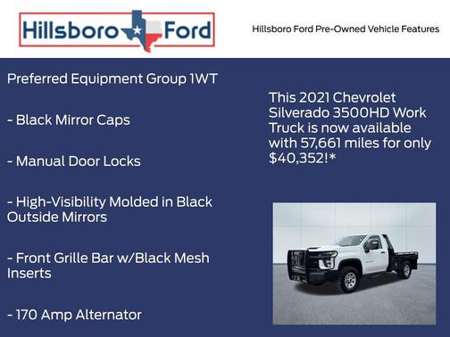2021 Chevrolet Silverado 3500 WT